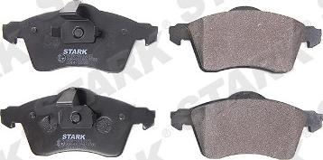 Stark SKBP-0010372 - Brake Pad Set, disc brake autospares.lv