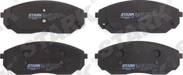 Stark SKBP-0010294 - Brake Pad Set, disc brake autospares.lv