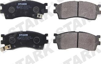 Stark SKBP-0010295 - Brake Pad Set, disc brake autospares.lv