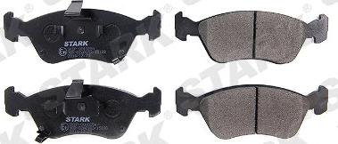 Stark SKBP-0010254 - Brake Pad Set, disc brake autospares.lv