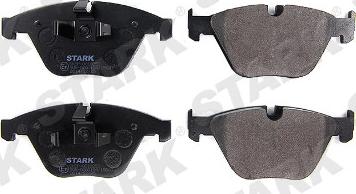 Stark SKBP-0010253 - Brake Pad Set, disc brake autospares.lv