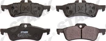 Stark SKBP-0010267 - Brake Pad Set, disc brake autospares.lv