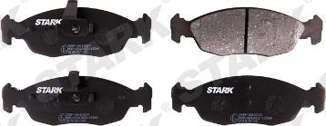 Stark SKBP-0010214 - Brake Pad Set, disc brake autospares.lv