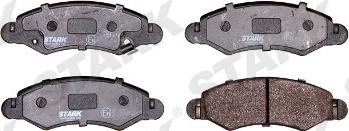 Stark SKBP-0010212 - Brake Pad Set, disc brake autospares.lv