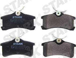 Stark SKBP-0010285 - Brake Pad Set, disc brake autospares.lv