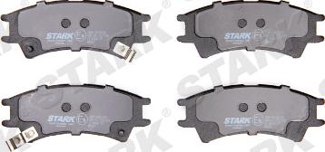 Stark SKBP-0010288 - Brake Pad Set, disc brake autospares.lv