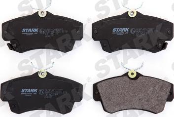 Stark SKBP-0010287 - Brake Pad Set, disc brake autospares.lv