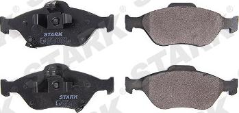 Stark SKBP-0010274 - Brake Pad Set, disc brake autospares.lv