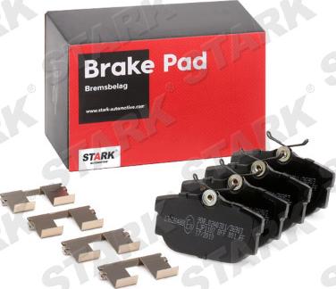 Stark SKBP-0011909 - Brake Pad Set, disc brake autospares.lv