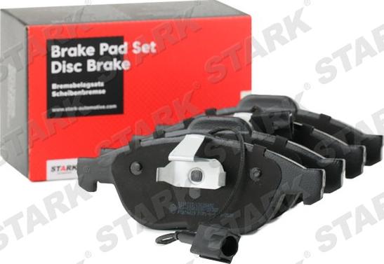 Stark SKBP-0011910 - Brake Pad Set, disc brake autospares.lv