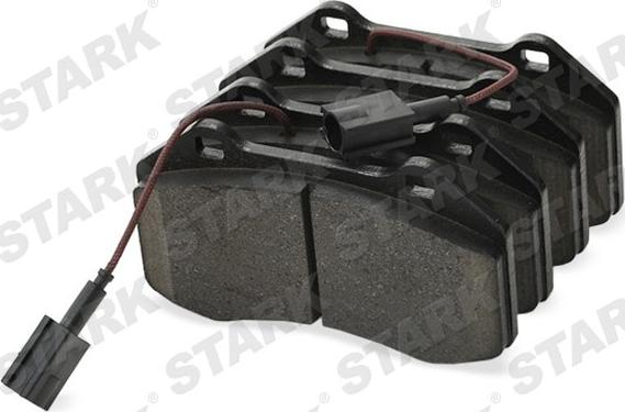 Stark SKBP-0011975 - Brake Pad Set, disc brake autospares.lv