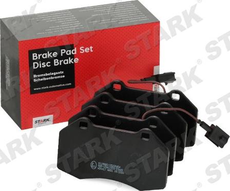 Stark SKBP-0011975 - Brake Pad Set, disc brake autospares.lv