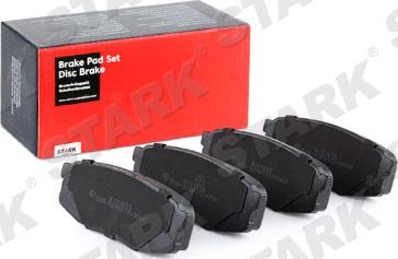 Stark SKBP-0011599 - Brake Pad Set, disc brake autospares.lv