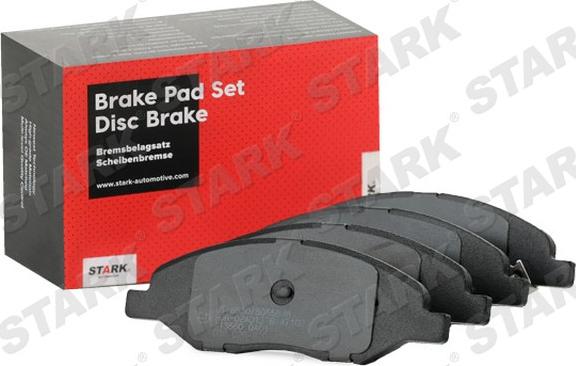 Stark SKBP-0011586 - Brake Pad Set, disc brake autospares.lv