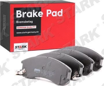 Stark SKBP-0011581 - Brake Pad Set, disc brake autospares.lv