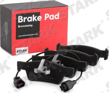 Stark SKBP-0011687 - Brake Pad Set, disc brake autospares.lv