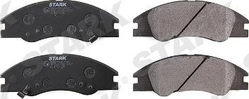 Stark SKBP-0011044 - Brake Pad Set, disc brake autospares.lv