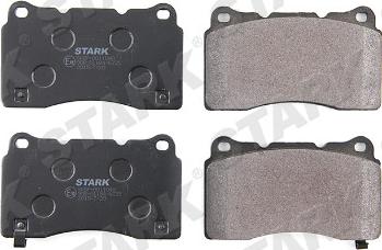 Stark SKBP-0011040 - Brake Pad Set, disc brake autospares.lv