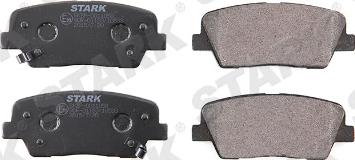 Stark SKBP-0011058 - Brake Pad Set, disc brake autospares.lv