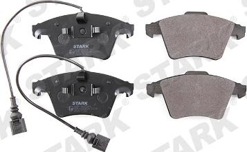 Stark SKBP-0011034 - Brake Pad Set, disc brake autospares.lv