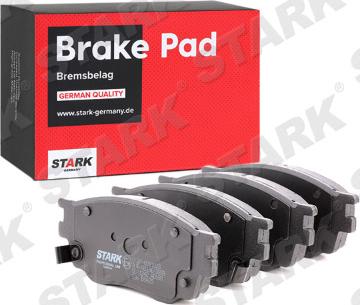 Stark SKBP-0011033 - Brake Pad Set, disc brake autospares.lv