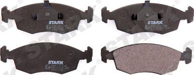 Stark SKBP-0011190 - Brake Pad Set, disc brake autospares.lv