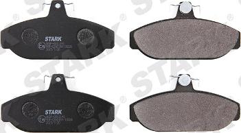 Stark SKBP-0011141 - Brake Pad Set, disc brake autospares.lv