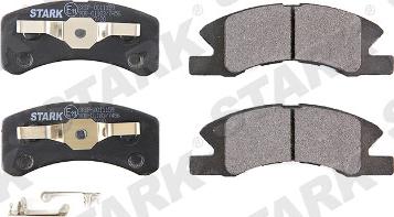 Stark SKBP-0011159 - Brake Pad Set, disc brake autospares.lv