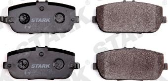 Stark SKBP-0011154 - Brake Pad Set, disc brake autospares.lv