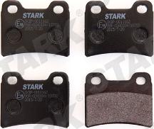 Stark SKBP-0011162 - Brake Pad Set, disc brake autospares.lv