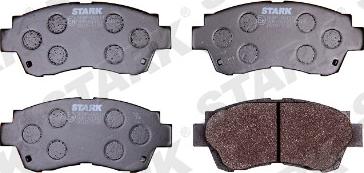 Stark SKBP-0011109 - Brake Pad Set, disc brake autospares.lv