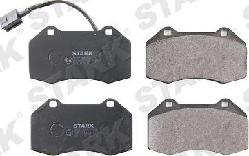 Stark SKBP-0011104 - Brake Pad Set, disc brake autospares.lv