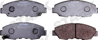 Stark SKBP-0011100 - Brake Pad Set, disc brake autospares.lv