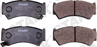 Stark SKBP-0011108 - Brake Pad Set, disc brake autospares.lv