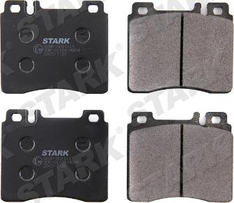 Stark SKBP-0011111 - Brake Pad Set, disc brake autospares.lv