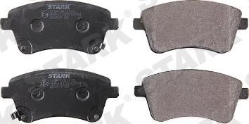 Stark SKBP-0011173 - Brake Pad Set, disc brake autospares.lv