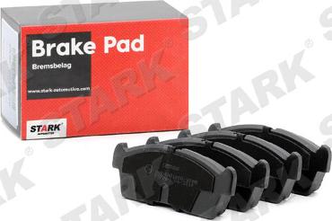 Stark SKBP-0011860 - Brake Pad Set, disc brake autospares.lv