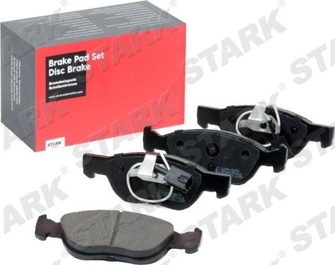 Stark SKBP-0011885 - Brake Pad Set, disc brake autospares.lv