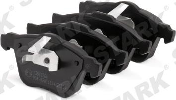 Stark SKBP-0011886 - Brake Pad Set, disc brake autospares.lv