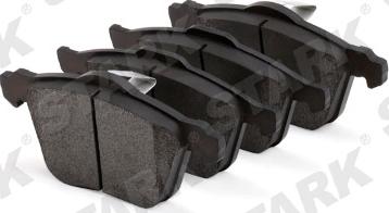 Stark SKBP-0011886 - Brake Pad Set, disc brake autospares.lv