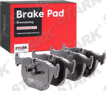 Stark SKBP-0011337 - Brake Pad Set, disc brake autospares.lv