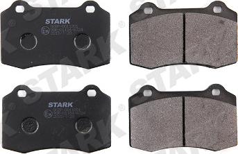 Stark SKBP-0011201 - Brake Pad Set, disc brake autospares.lv