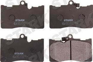 Stark SKBP-0011203 - Brake Pad Set, disc brake autospares.lv