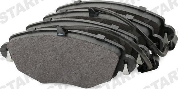 Stark SKBP-0011760 - Brake Pad Set, disc brake autospares.lv