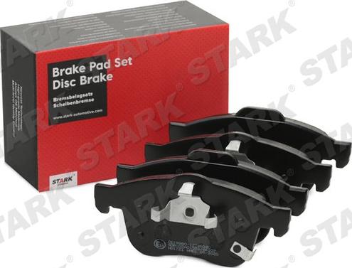 Stark SKBP-0011718 - Brake Pad Set, disc brake autospares.lv