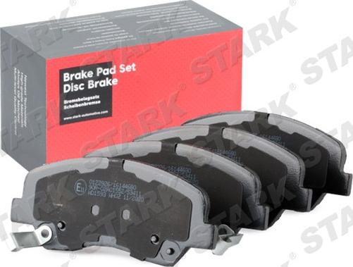 Stark SKBP-0012065 - Brake Pad Set, disc brake autospares.lv