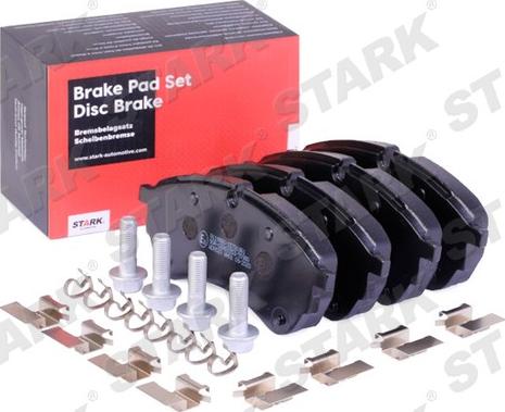 Stark SKBP-0012020 - Brake Pad Set, disc brake autospares.lv