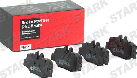 Stark SKBP-0012266 - Brake Pad Set, disc brake autospares.lv