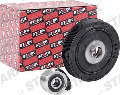 Stark SKBPC-0640244 - Belt Pulley, crankshaft autospares.lv