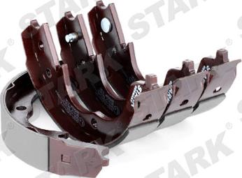 Stark SKBS-0450109 - Brake Shoe Set, parking brake autospares.lv